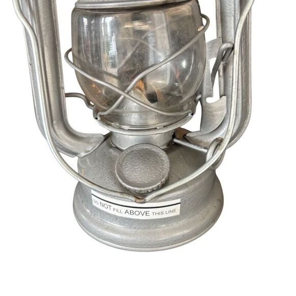 7 1/2” Metal Silver Lantern - Picture 3 of 8